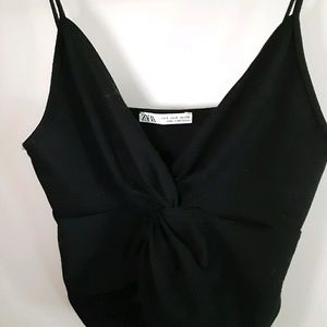 Zara Black crop top